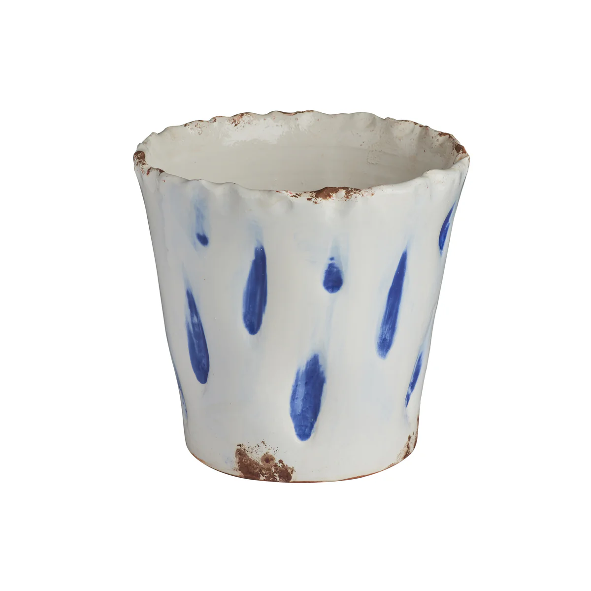 Blue Drip Cachepot